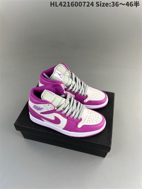 women air jordan 1 shoes H 2023-10-26-419